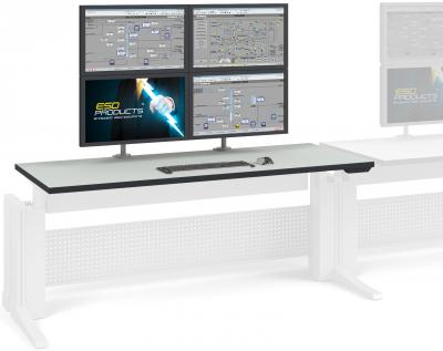 VC-E Linear Working Surface 1800 x 800 mm Vertiv Knurr Workstations Electronic Elicon Consoles ESD Products - 200.04.265.006B-M
